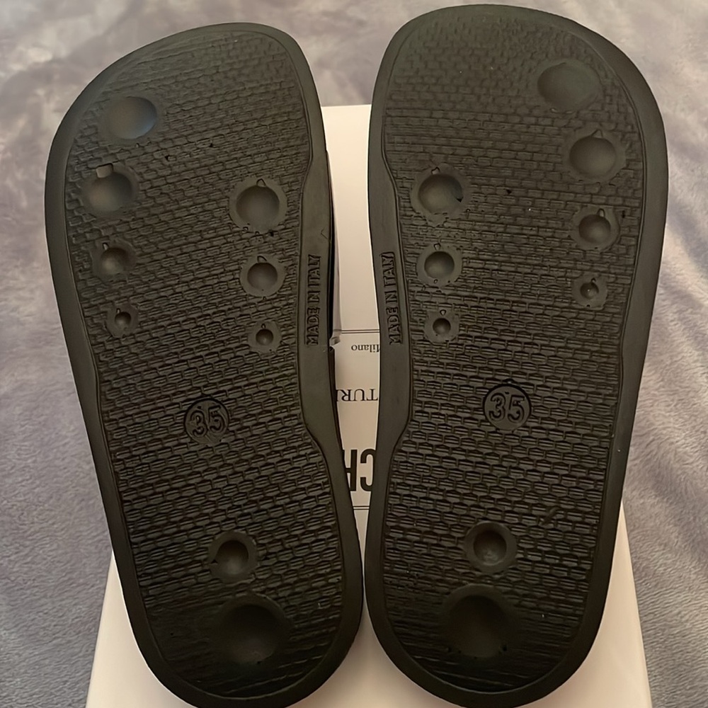 MOSCHINO LOGO SLIDES SIZE 35 - Picture 4 of 5
